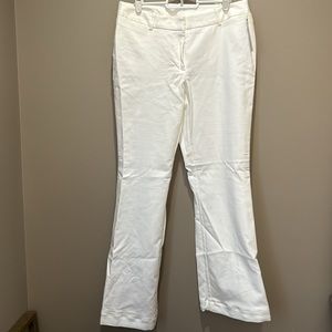 Worthington curvy fit white trouser size 8